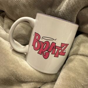 Bratz Ceramic Mug with Pink Logo
